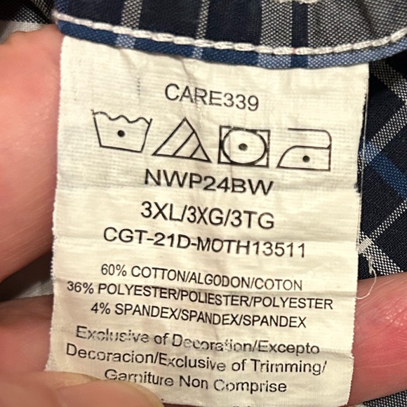 Wrangler Men’s Outdoor Utility Shirt - Picture 4 of 5